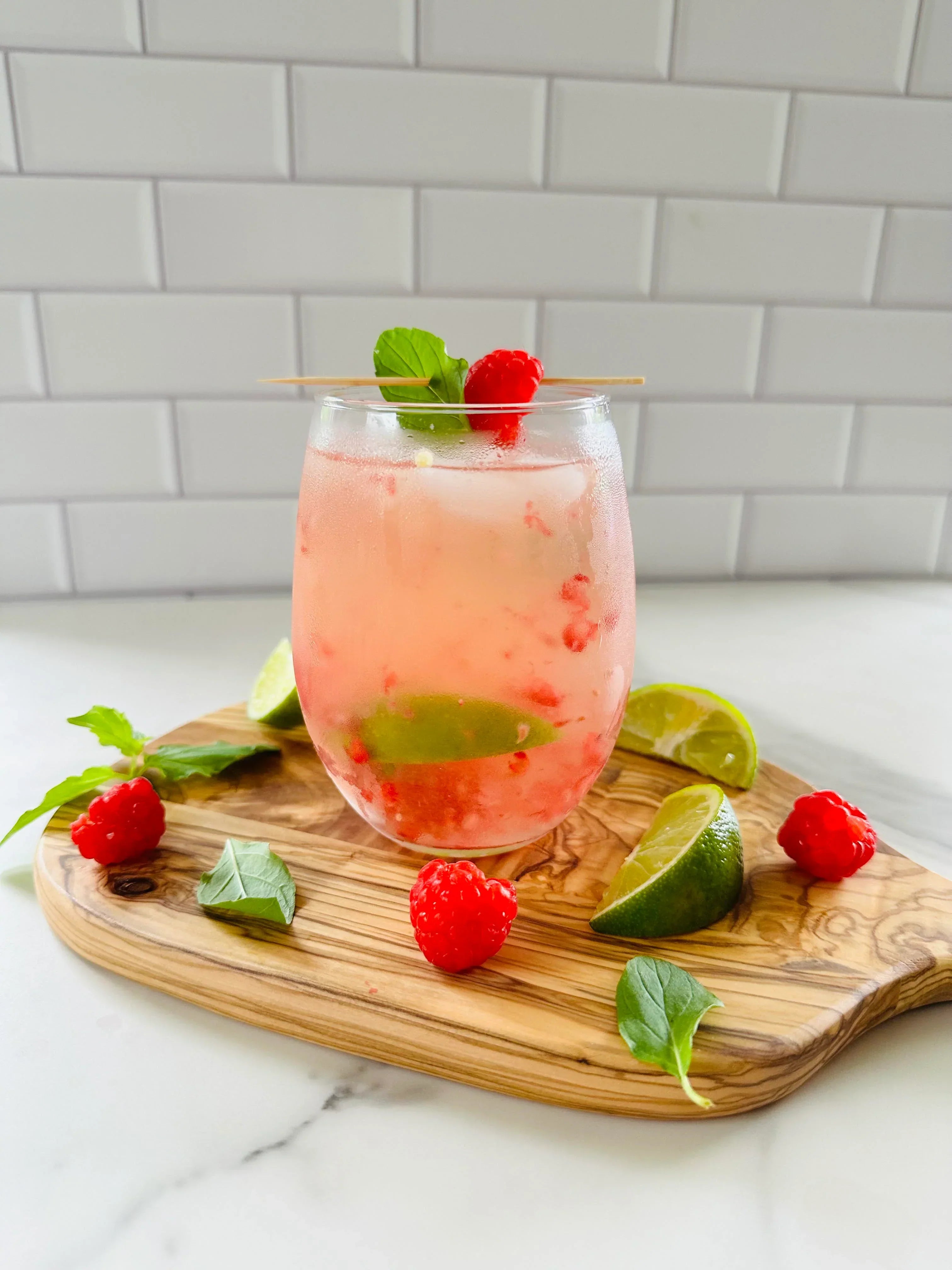 C2O Raspberry Mint Mocktail