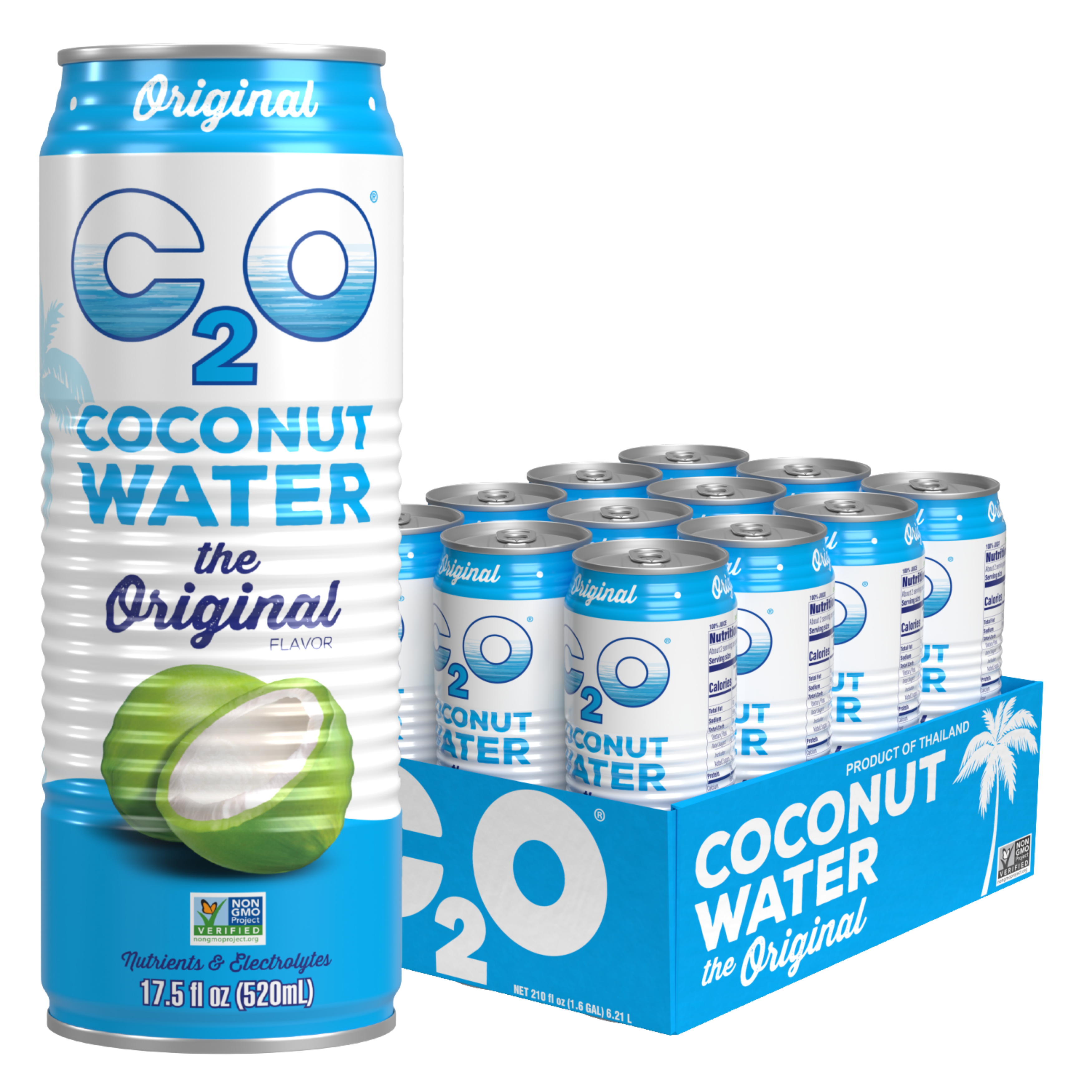 Coconut Water "The Original" - 17.5 fl oz. (12-Pack)