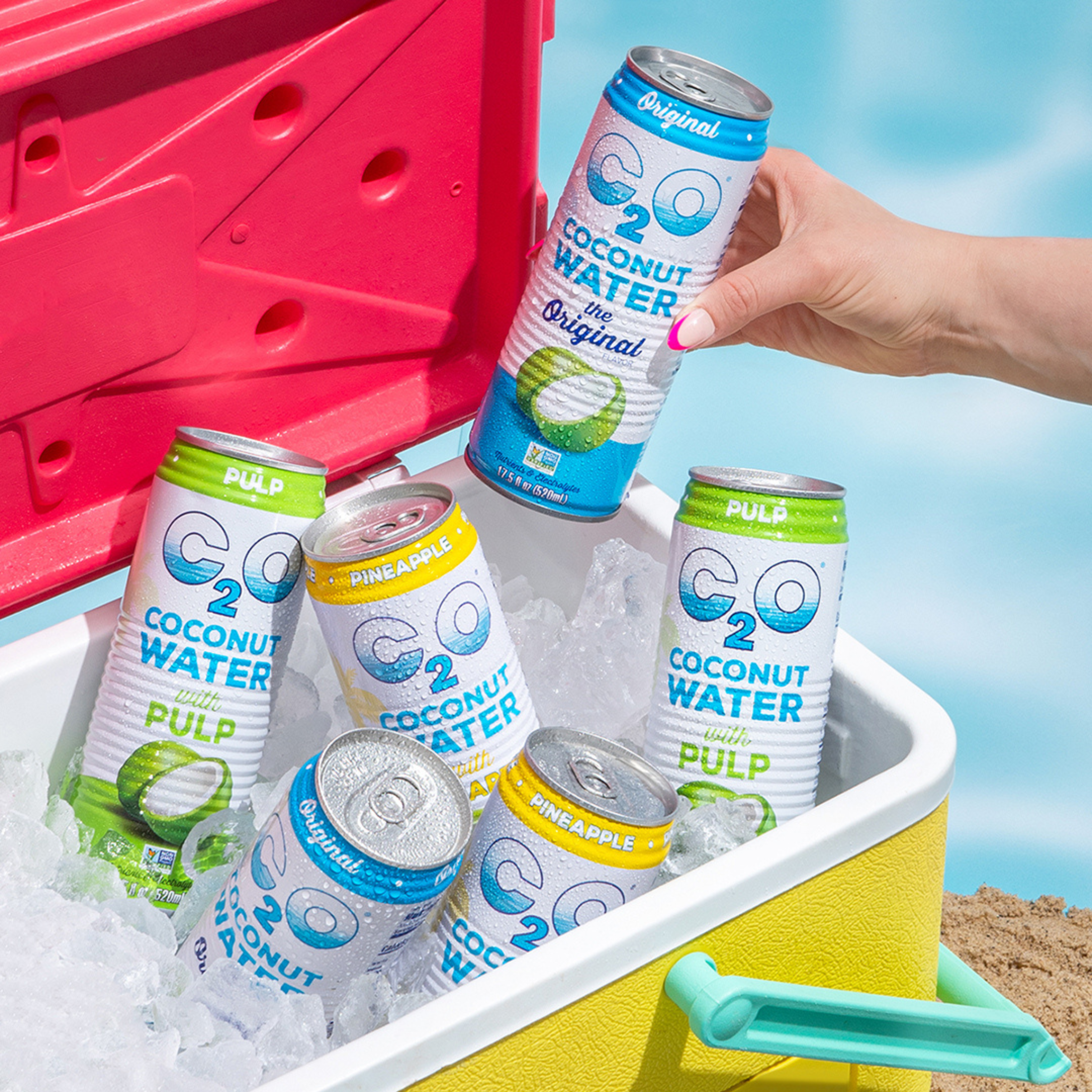 Coconut Water with Pulp - 17.5 fl oz. (12-Pack)