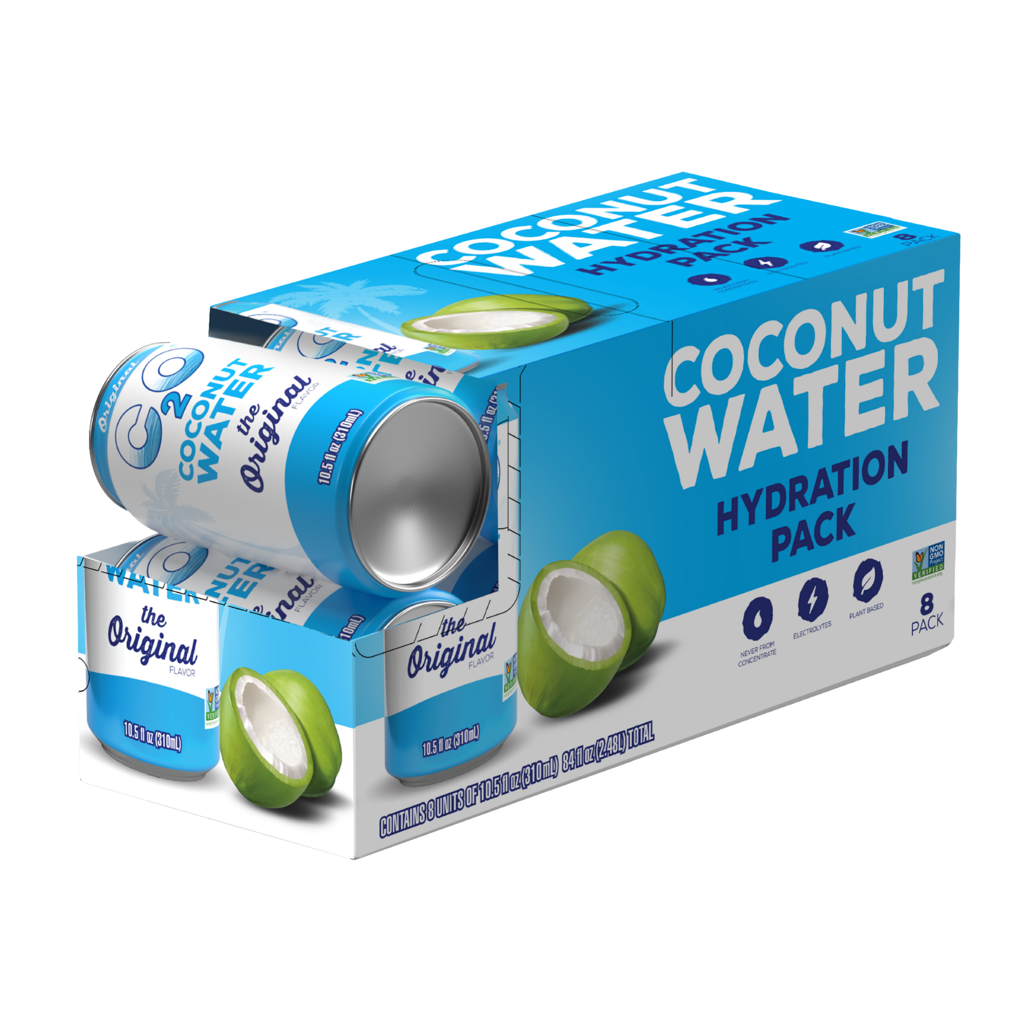 Coconut Water The Original - 10.5 fl oz. (3 packs of 8)