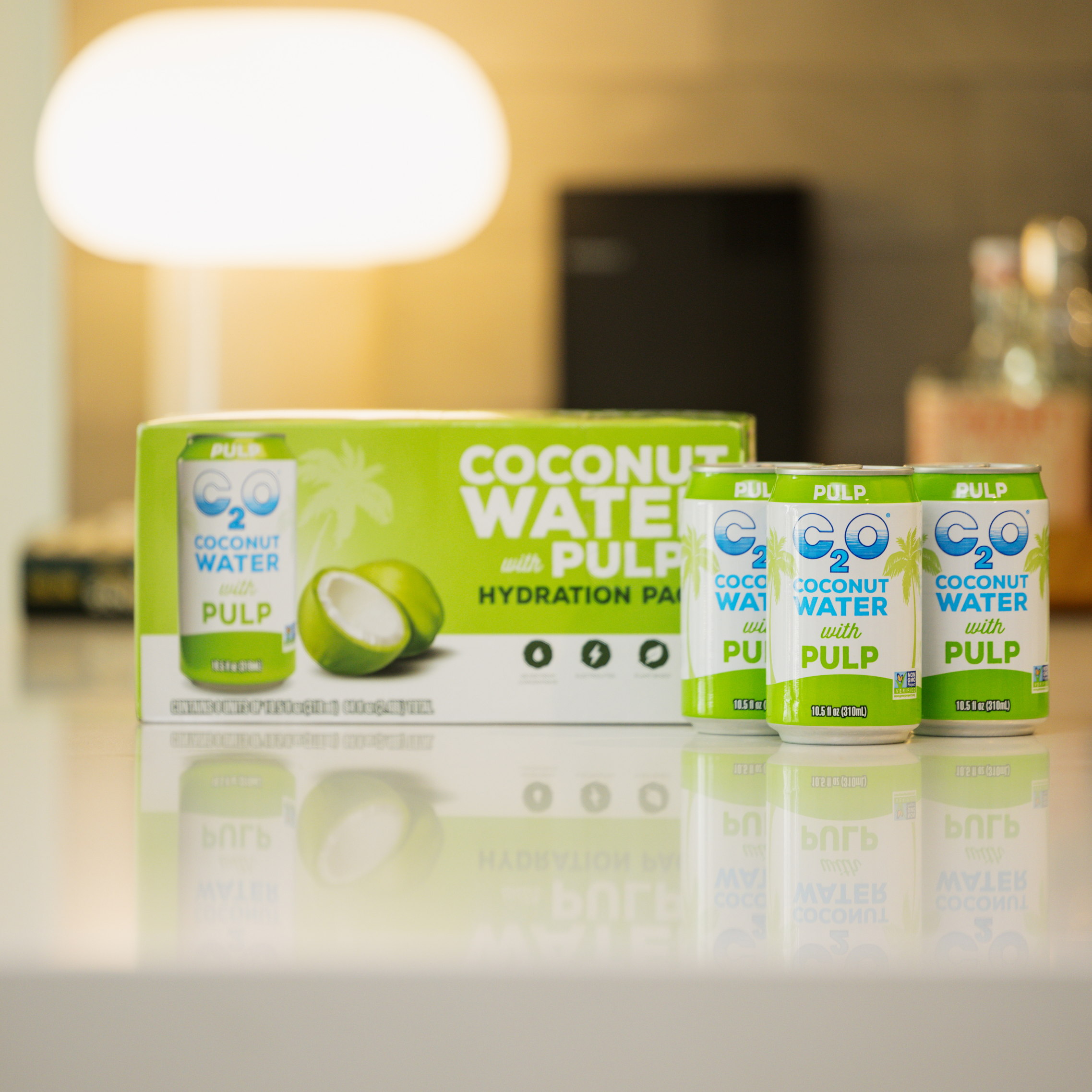 Coconut Water with Pulp - 10.5 fl. oz. (3 Packs of 8)