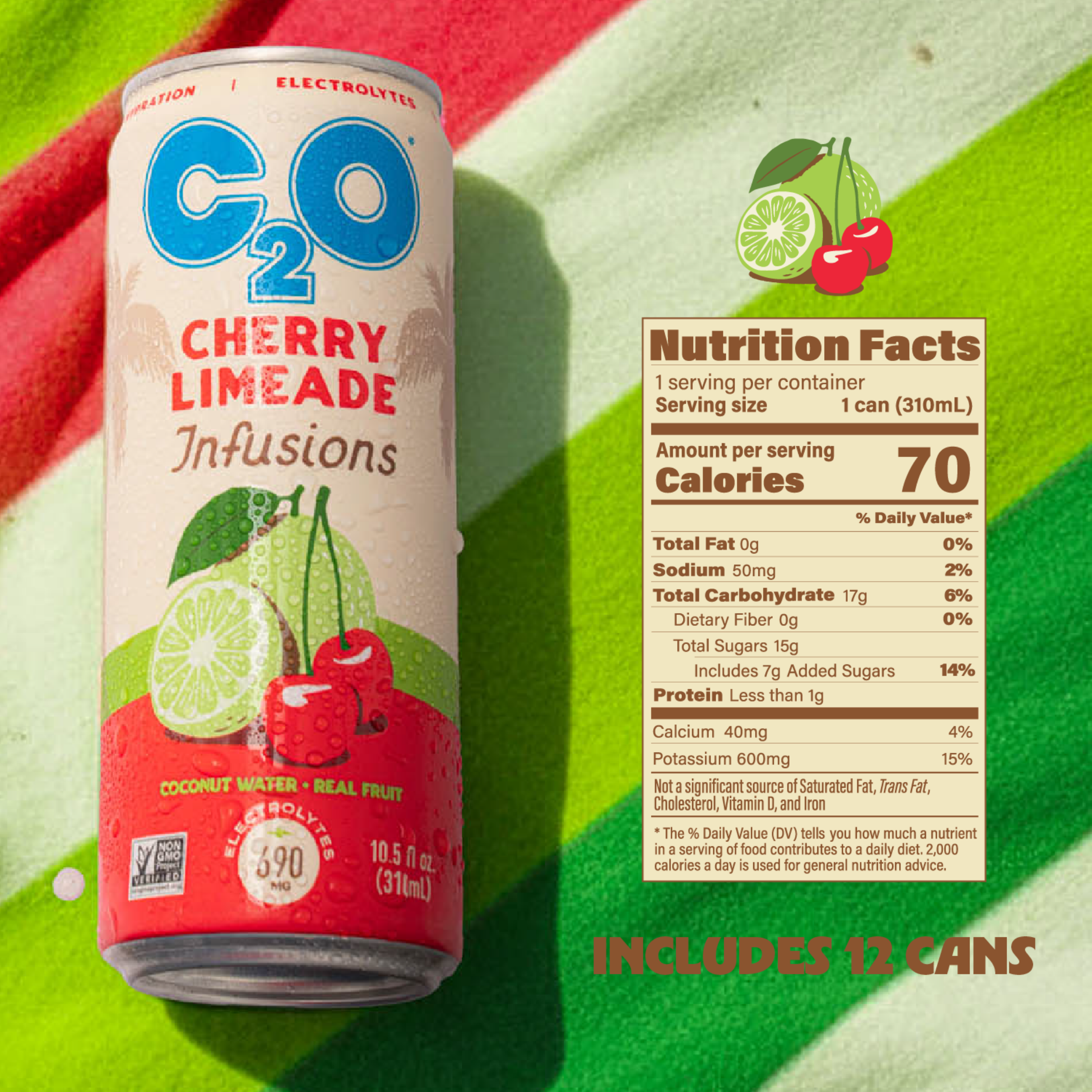 Cherry Limeade Infusions (12-Pack)