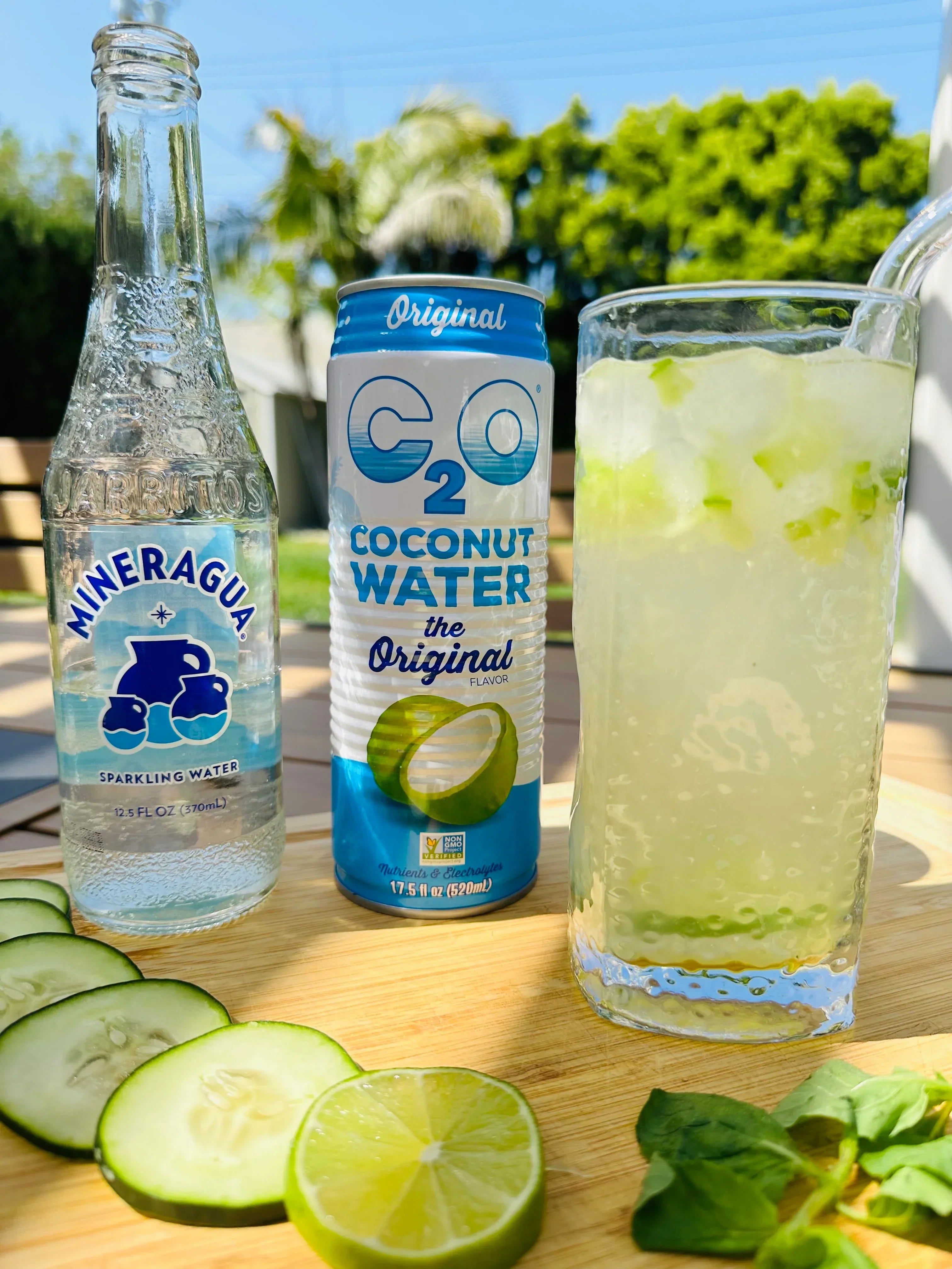 C2O x Mineragua Cucumber Refresher