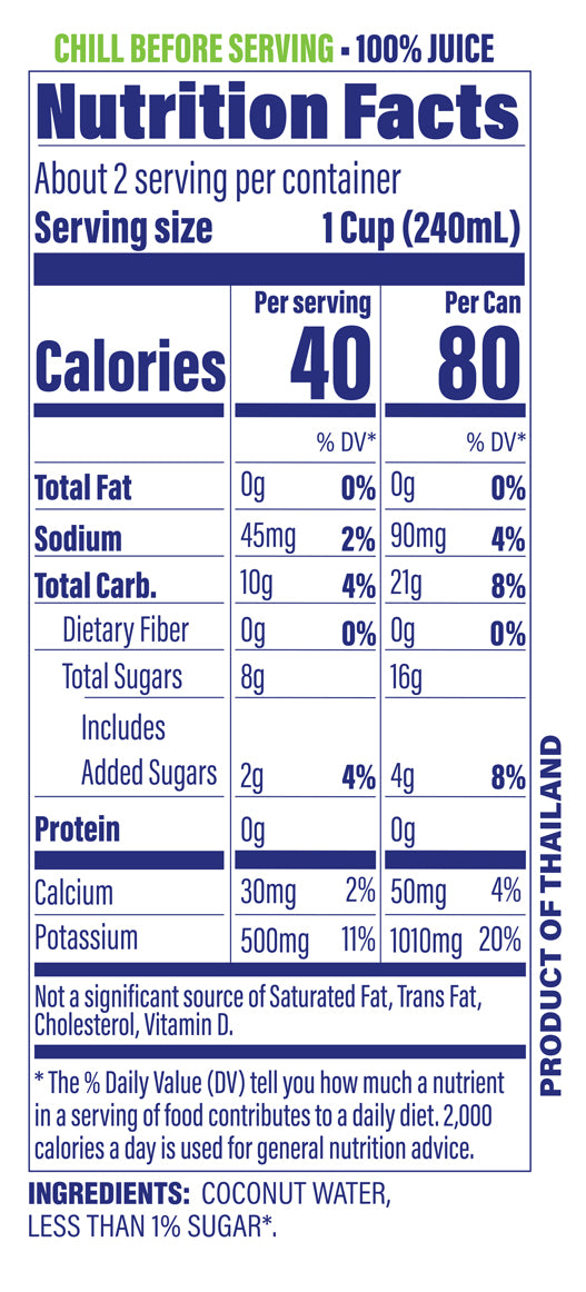 Coconut Water "The Original" - 16.3 fl oz. (8-Pack)
