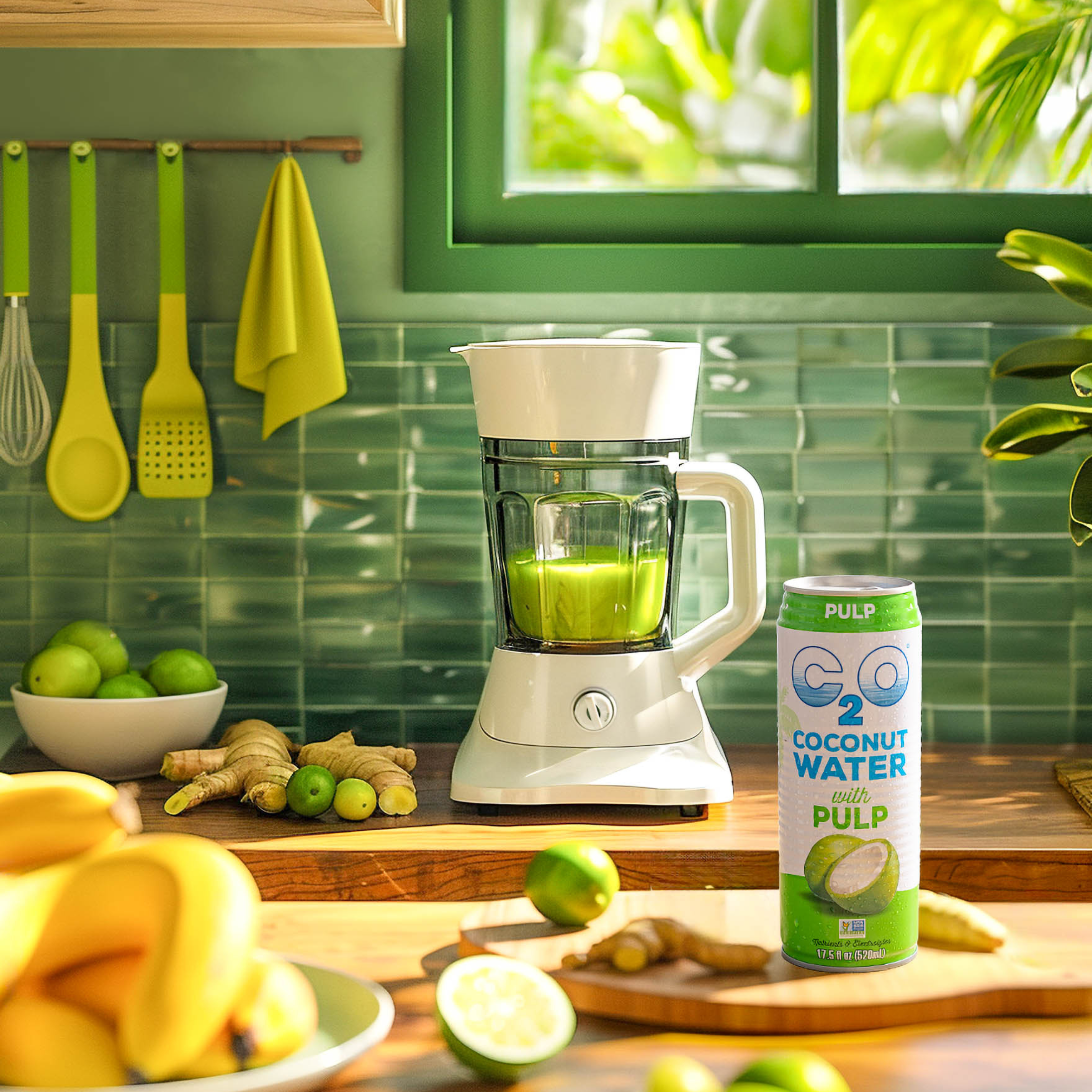 Coconut Water with Pulp - 17.5 fl oz. (12-Pack)