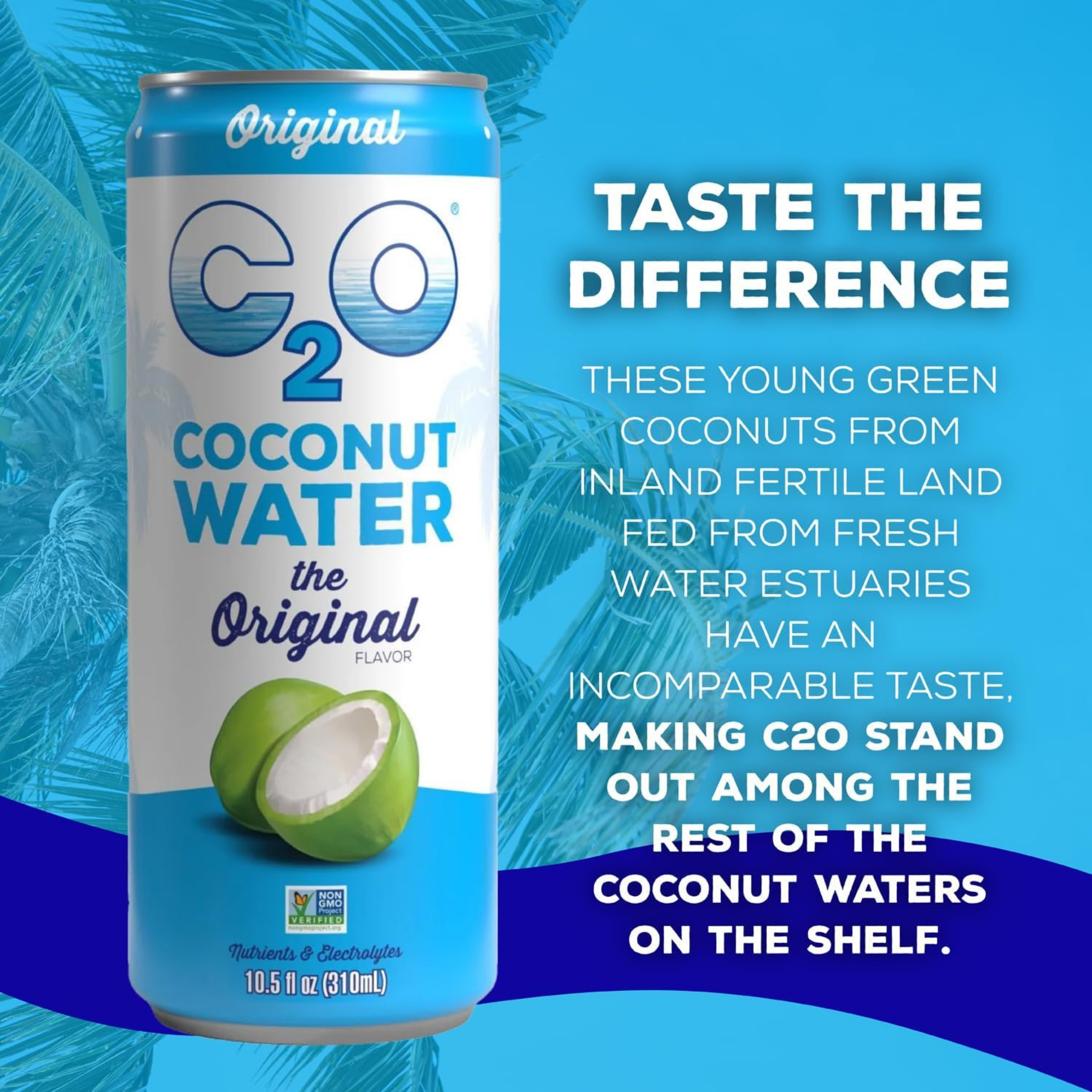 Coconut Water "The Original" - 10.5 fl. oz. Slim Can (12-Pack)