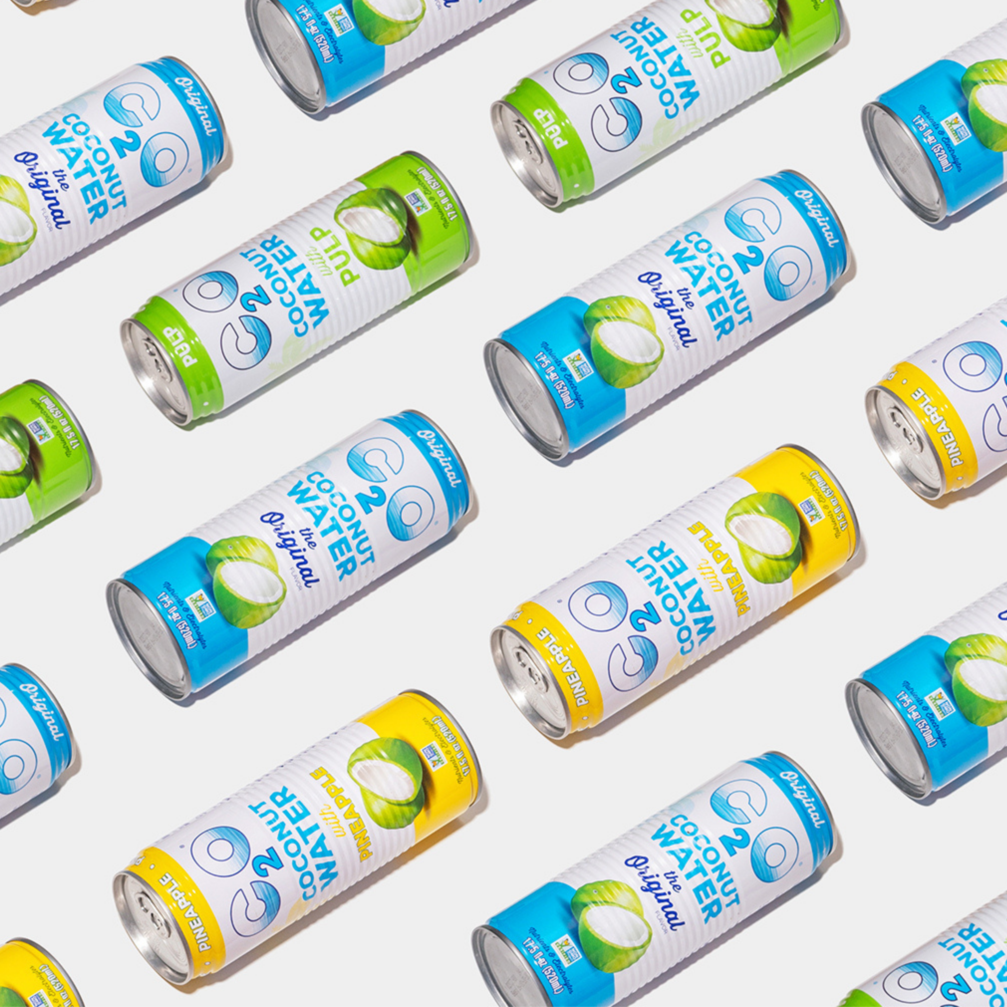 Coconut Water with Pineapple - 17.5 fl oz (12-pack)
