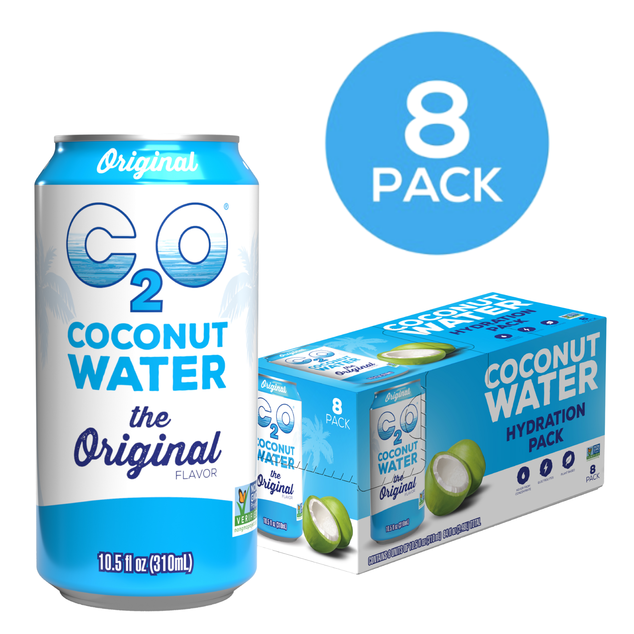 Coconut Water The Original - 10.5 fl oz. (3 packs of 8)