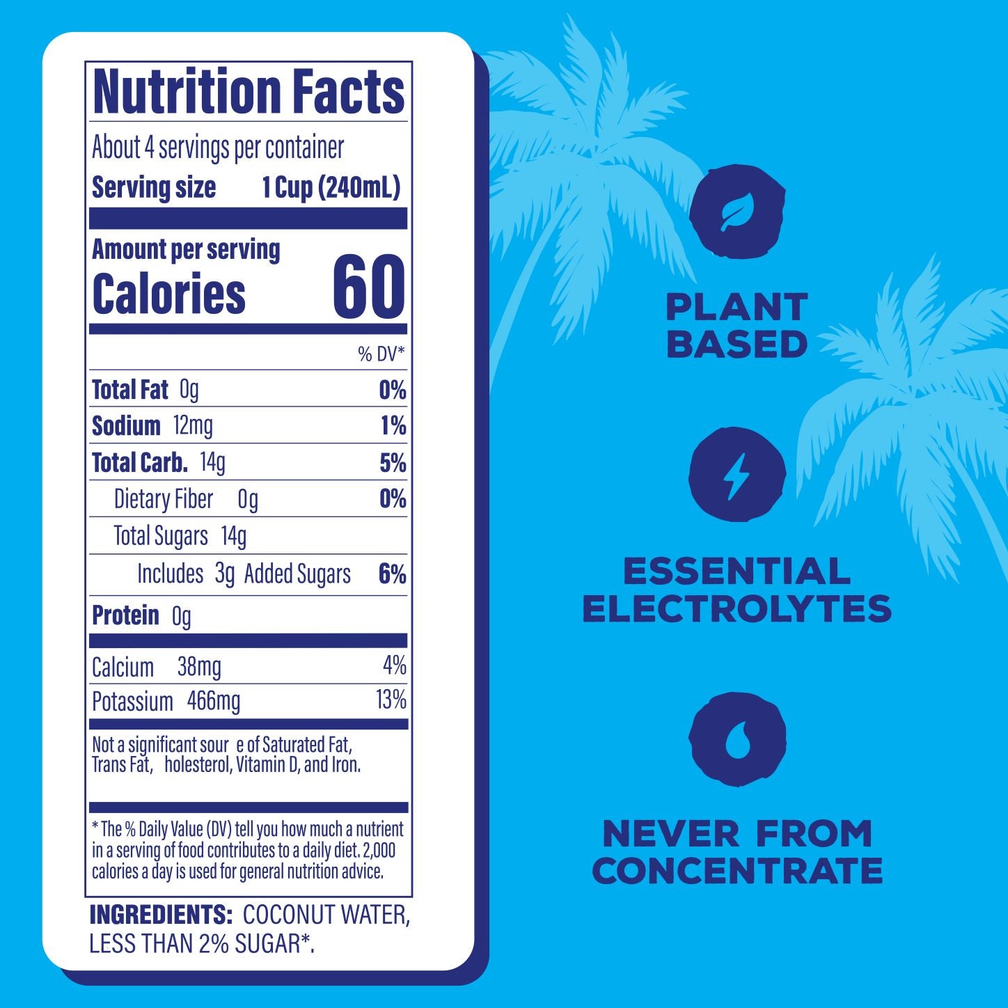 Coconut Water "The Original" 33.8 fl oz. (6-Pack)