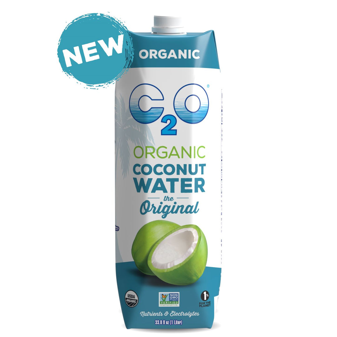 C2O Organic Coconut Water 33.8 oz (Pack of 6) – C2O Coconut Water